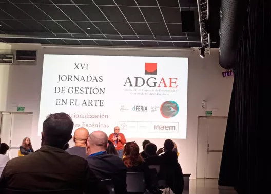 Toni Gonzalez en Jornadas ADGAE