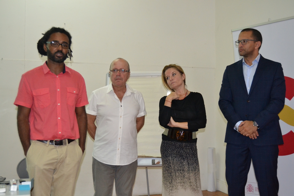 Inauguración curso internacionalización cultura en Praia - Cabo Verde